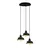 Conceptum Hypnose Luster Berceste-181BLACK-S2, 59 cm, 3xE27