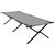 Sklopivi kamperski krevet Siva 210 x 80 x 46 cm Oxford tkanina