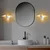 Opviq 13502 M Zidna lampa Pacali, Bela