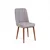 Hanah Home Trpezarijska stolica Vina Sandalye 47x89x46cm Orah