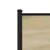 Vidaxl Kovinski posteljni okvir brez vzmetnice sonoma hrast 120x200 cm