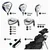 Golf kompleti Callaway XT Black Leva roka, Junior, Junior, Graphite