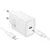 Hoco USB-C QC PD 30W zidni punjač za telefon + USB C na Lightning kabel N62 bijeli