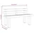 Vrtna klupa zelena 110 x 52 x 71 cm od polipropilena