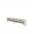 Hanah Home TV komoda Ilay, 180 cm, bela / travertin / srebrna