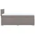 Vidaxl Box spring postelja z vzmetnico taupe 80x200 cm blago