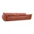 Rdeči kavč 248 cm Vanda - Mazzini Sofas