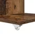 vidaXL Stranska miza Star les 40 x 35 x 60 cm Konstruiran les