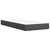 Vidaxl Box spring postelja z vzmetnico temno siva 100x200 cm blago