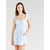 HOLLISTER Dolga srajca  svetlo modra / bela