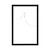 Plakat preproste linije - 20x30 silver