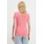 GUESS Majica roza/transparentna/bela