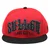 Kapa s šiltom snapback SULLEN - FIDDY X MAGO - rdeča/črna - SCA8138_RD