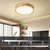 Brilagi - LED prigušiva svetiljka WOODLINE LED/48W/230V 3000-6000K hrast prečnik 40 cm +sa daljinskim upravljačem