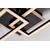 Rabalux Plafonjera Ramin, LED, Sa daljinskim, 30W, 3000-6500K, 60x22cm, Crna