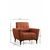 ATELIER DEL SOFA Fotelja Hamlet Tile Red