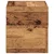 Zidni noćni ormarići 2 kom staro drvo 45x26x28,5 cm