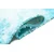 Chemex Preproga Silk Light Soft Thick Shaggy Mr-582 Dyed Modra