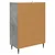 Kreveta Betonska siva 66 x 34,5 x 97 cm Konstruirano drvo
