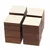 LESENI KVADRATI 7x7cm KVADRAT IZ VEZANEGA LESA 50 kosov