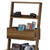 Hanah Home Polica za knjige Low, 59x120x35 cm, Orah