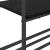 Stalak za odjeću Crni hrast 77 x 30 x 171 cm Konstruirano drvo