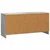 TV ormar Betonska siva 99 x 34,5 x 47 cm Konstruirano drvo
