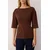 Trendyol Milla ženska bluza Twoaw26Bz00187, braon-braon
