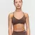 GymBeam Fierce Sports Bra Cappuccino