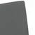 Trpezarijske stolice 2 pcs Tamno siva 57 x 67 x 95 cm tkanina
