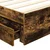 Krevet s od storage s uzglavljem Dimljeni hrast 75 x 190 cm