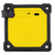 Auna TRK-861 Bluetooth-Zvočnik, Baterija, rumene barve (MG-TRK-861-BT-YL)