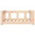Krevet za pse 65,5 x 50,5 x 28 cm od masivne borovine