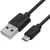 Qoltec kabel USB A moški | micro USB B moški | 0,5 m | V REZINI