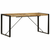 vidaXL Jedilna miza 160x80x75 cm trden mangov les