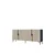 Hanah Home komoda Evva 150, 125 cm, antracit / travertin / zlatna