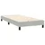 Vidaxl Box spring postelja z vzmetnico svetlo siva 80x220 cm žamet