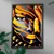 shumee Paint By Numbers Tiger Makeup Kit 40x50 zlata barva