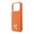 Maska Karl Lagerfeld Karl Head Logo Magsafe za iPhone 17 Pro narandzasta
