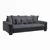 Velika Sofa Matteo grafitno siva