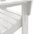 Vrtna stolica 3 pcs Bijelo 80.5 x 74.5 x 92 cm Polietilen