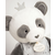 Doudou Darčeková - plišasta panda z odejo 28 cm