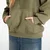 Mikina Nike Solo Swoosh Mens Pullover Hoodie Medium Olive/ Medium Olive/ White XS