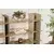 Hanah Home Polica za knjige Shb-017-B, 120x31x120 cm, Siva