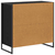 Kreveta Crni hrast 79 x 36 x 75.5 cm Konstruirano drvo