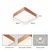 Brilagi - LED plafonsko svetlo POOL LED/36W/230V 3000/4000/6000K 40x40 cm, boja bronze