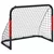 Nogometni gol s mrežom crveno-crni 90 x 48 x 71 cm čelični