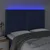 LED uzglavlje plavo 144x5x118/128 cm od tkanine