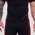 GymBeam OG1 Seamless Leggings Black/Red