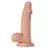 Dildo Beautiful Zebulon, 19.4cm, Boja kože